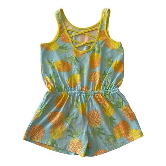 ROMPERS-GIRLS SIZE 5-BUNDLE OF 2 ROMPERS-HEART & ARROW AND CHILDRENS PLACE - Picture 7 of 9